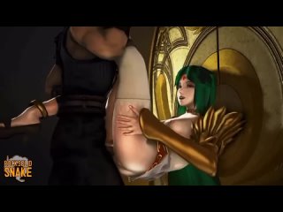 palutena x cloud strife - missionary; stocking; 3d sex porno hentai (by @rocksolidsnake | @ssawnds) [teen icarus | final fantasy]